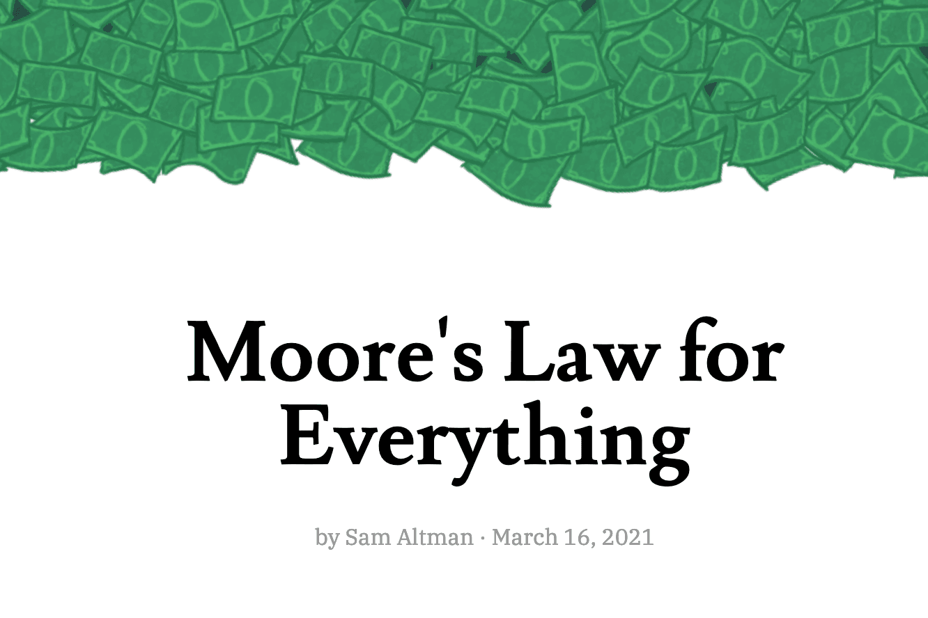 Moore's Law for Everything